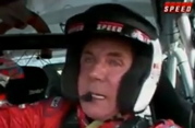 Video: Darrell Waltrip losing his lunch in an Australian V8 Supercar